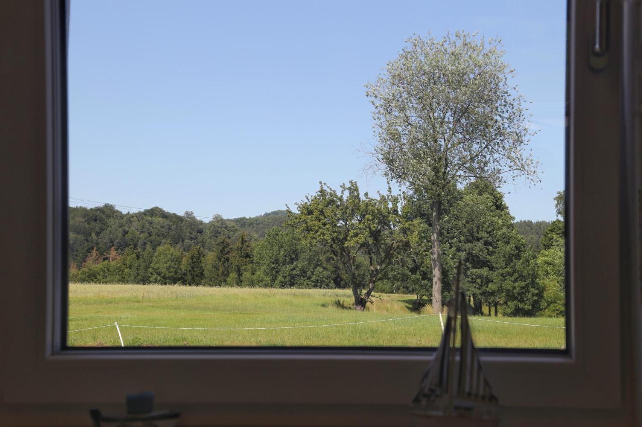 Auszeit Mit Weitblick In Der Saechsischen Schweiz - Kleiner Bauernhof Mit Tieren Und Wallbox Rathmannsdorf Luaran gambar