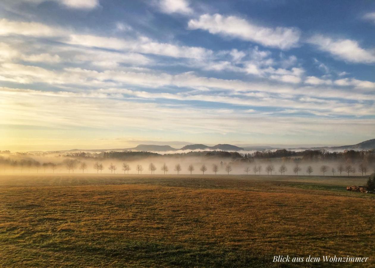 Auszeit Mit Weitblick In Der Sachsischen Schweiz - Kleiner Bauernhof Mit Tieren Und Wallbox Rathmannsdorf Luaran gambar